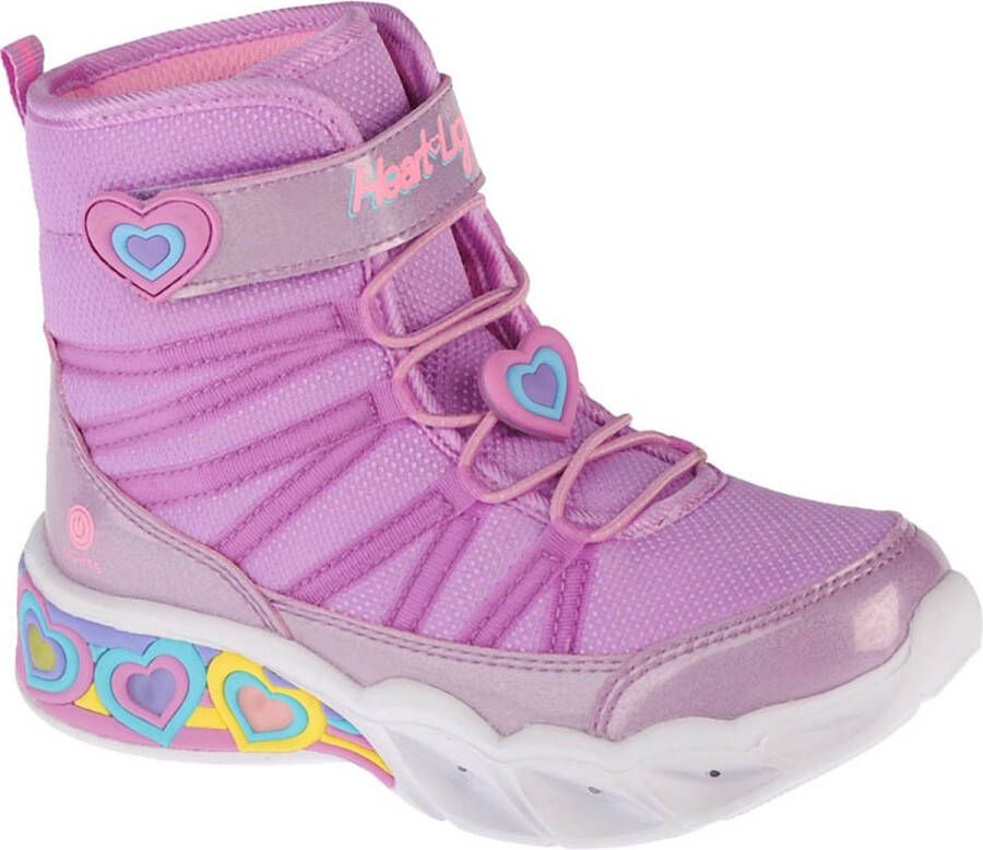 Skechers Sweetheart Lights 302661L-LVTQ voor meisje Roze Sneeuw laarzen