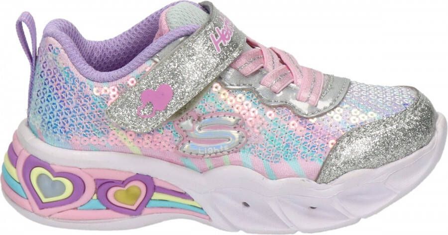 Skechers SWEETHEART LIGHTS -LETS SHINE Meisjes Sneakers - Foto 7
