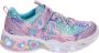 Skechers Sweetheart Lights Meisjes Sneakers Lavender Multi - Thumbnail 2