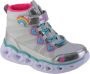 Skechers Sweetheart Lights Sweet Styling 302668L-SMLT voor meisje Zilver Laarzen Sneeuw laarzen - Thumbnail 1