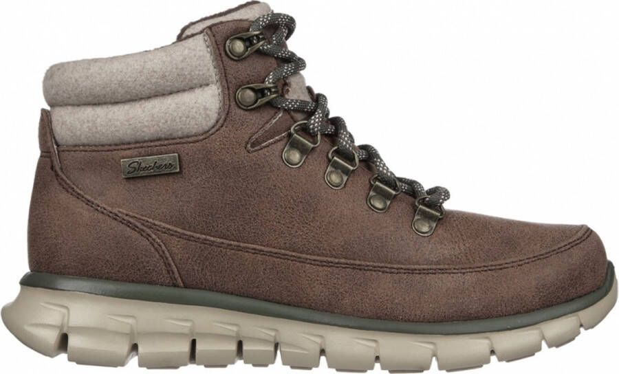 Skechers Dames Synergy COOL SEEKER Enkellaarzen Sneaker 167425 BRN