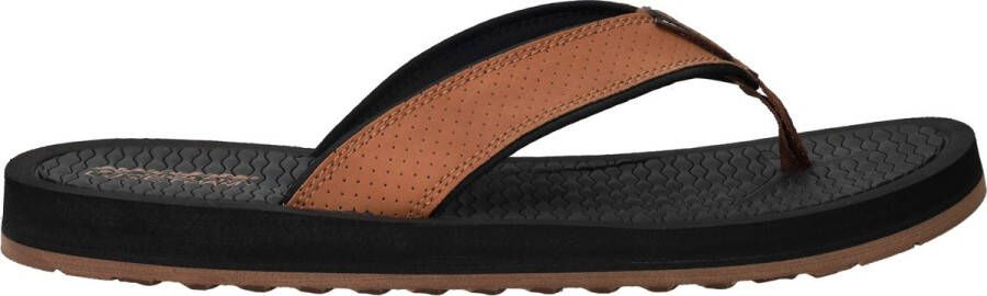 Skechers Teenslippers TANTRIC-COPANO zomerschoen slippers poolslides badschoen met luxe foam