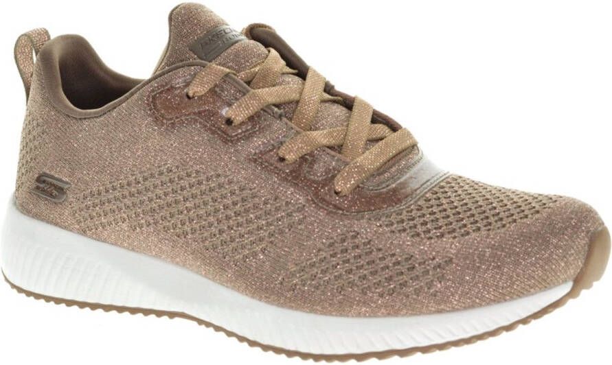 Skechers Taupe Glitter Sneaker Van