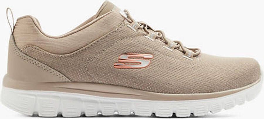 skechers taupe dames
