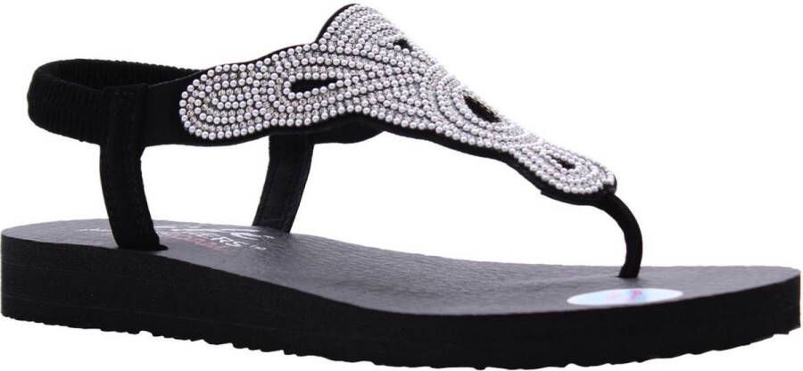 Skechers Sandalen MEDITATION-PEARL PERFECTION met elastische riempjes