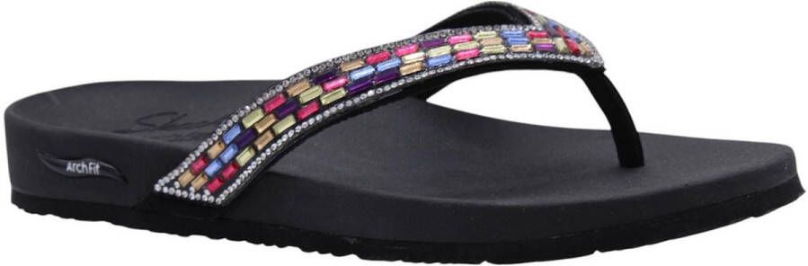 Skechers Teenslipper Zwart
