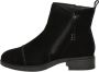 Skechers Tenley suède enkellaarzen zwart - Thumbnail 4