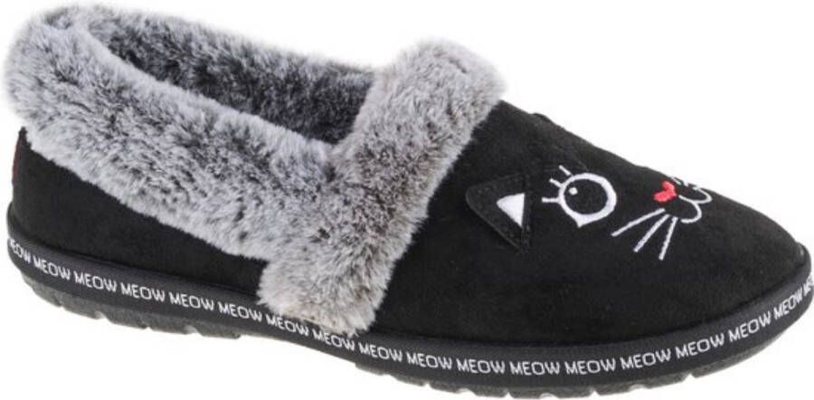 Skechers Pantoffels TOO COZY MEOW PAJAMAS met geborduurd kattengezicht - Foto 1