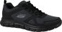 Skechers Track Bucolo 52630-BBK Mannen Zwart Trainingschoenen Sportschoenen - Thumbnail 14