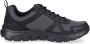 Skechers Track Bucolo 52630-BBK Mannen Zwart Trainingschoenen Sportschoenen - Thumbnail 16