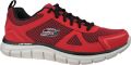 Skechers Track-Bucolo 52630-RDBK Mannen Rood Sportschoenen - Rood