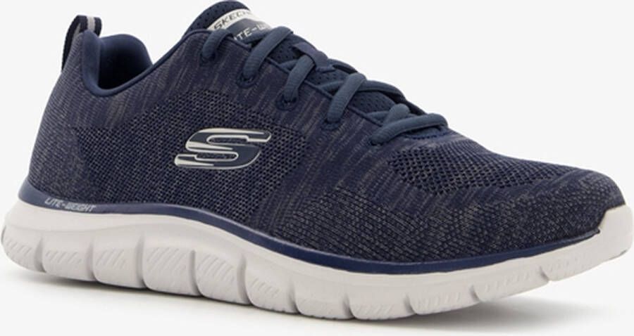 Skechers Track-Front Runner heren sneakers Blauw Maat Extra comfort Memory Foam41