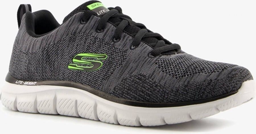 Skechers Sneakers TRACK Vrijetijdsschoen lage schoen veterschoen met gewatteerde binnenzool
