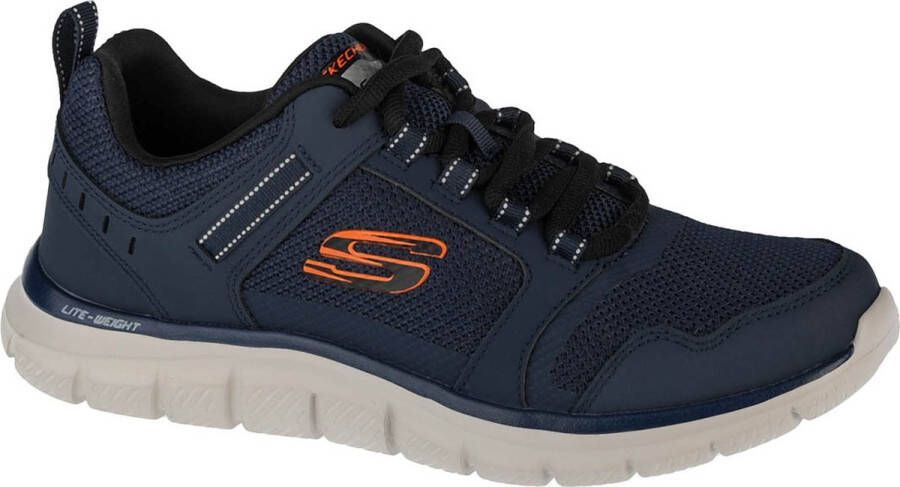 Skechers Track-Knockhill 232001-NVOR Mannen Marineblauw Trainingschoenen Sportschoenen