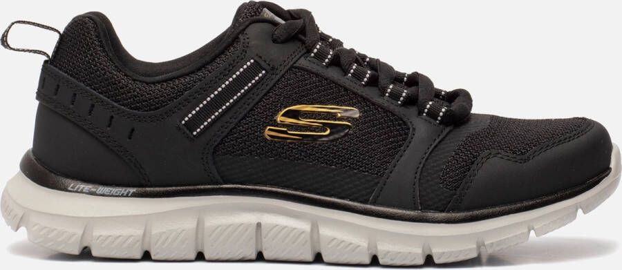 Skechers Track Knockhill sneakers zwart