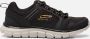 Skechers Track Knockhill sneakers zwart - Thumbnail 1