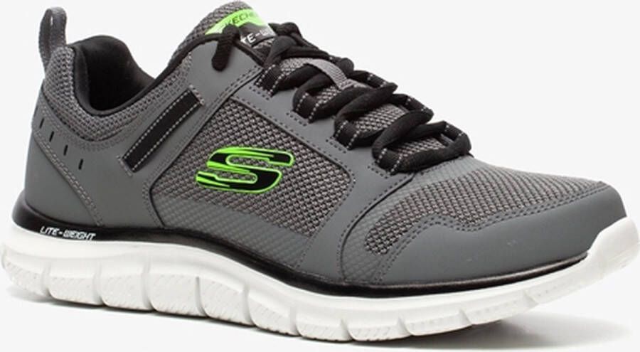 Skechers Track Knockhill heren sneakers Grijs Extra comfort Memory Foam