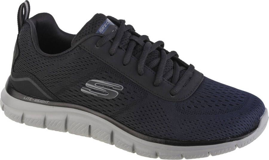 Skechers Track Ripkent 232399-NVBK Mannen Marineblauw Trainingschoenen