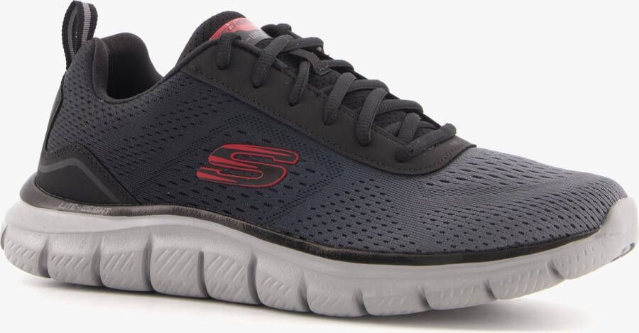 Skechers Sneakers TRACK met subtiele contrast-details vrijetijdsschoen halfhoge schoen veterschoen