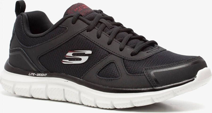 Skechers Track Scloric heren sneakers Zwart Extra comfort Memory Foam