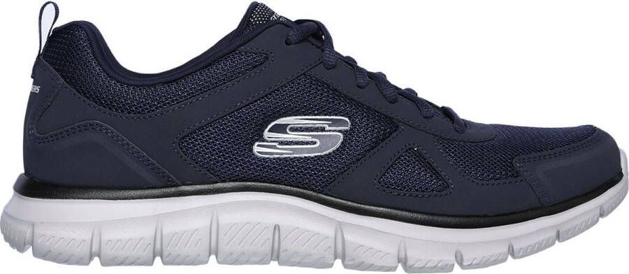 Skechers Track-Scloric 52631-NVY Mannen Marineblauw Hardloopschoenen