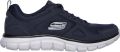 Skechers Sneakers Track-Scloric vrijetijdsschoen lage schoen veterschoen met memory foam - Blauw