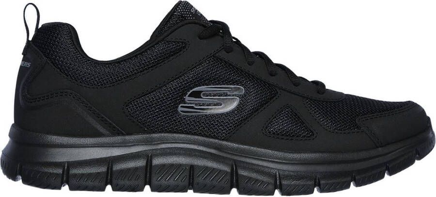 Skechers Track Solid heren sneakers Zwart Extra comfort Memory Foam - Foto 1