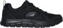 Skechers Track Solid heren sneakers Zwart Extra comfort Memory Foam - Thumbnail 1