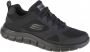 Skechers Track Syntac heren sportschoenen Zwart Extra comfort Memory Foam - Thumbnail 44