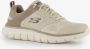 Skechers Track Syntac heren sportschoenen beige Extra comfort Memory Foam - Thumbnail 22