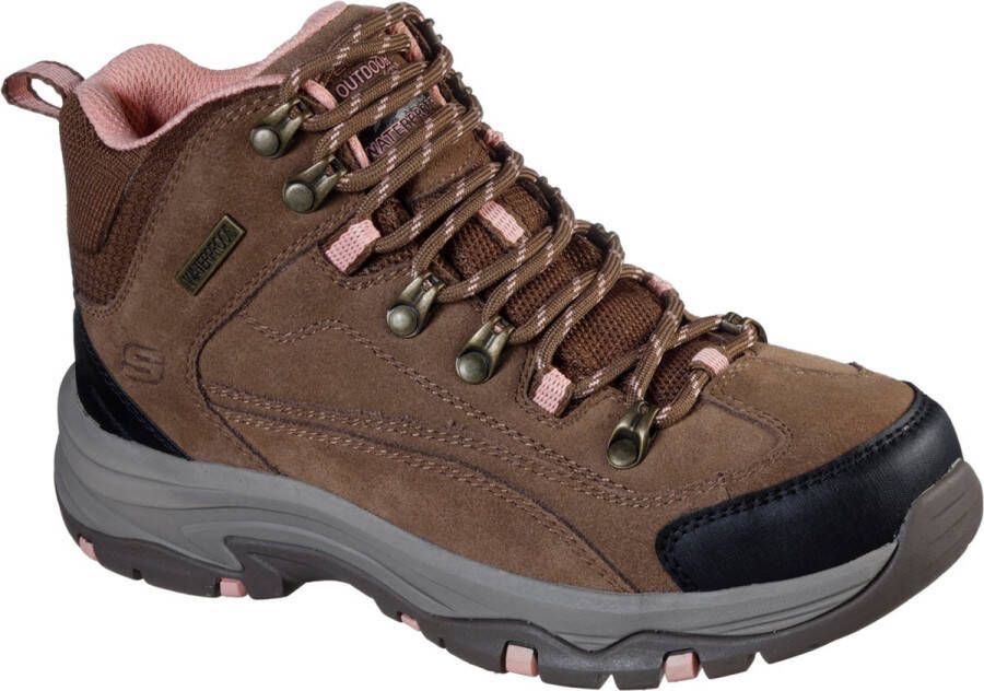 Skechers Trego Rocky Alpine trail bruin wandelschoenen dames (167004 BRTN)