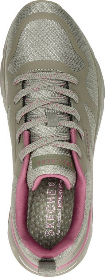 Skechers Tres Air dames sneaker Kaki
