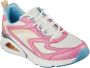 Skechers Tres-Air Uno Extraordin-Airy 177427 WPK Wit Roze - Thumbnail 1