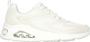 Skechers Tres-Air Uno Glit-Airy Dames Sneakers Wit - Thumbnail 1