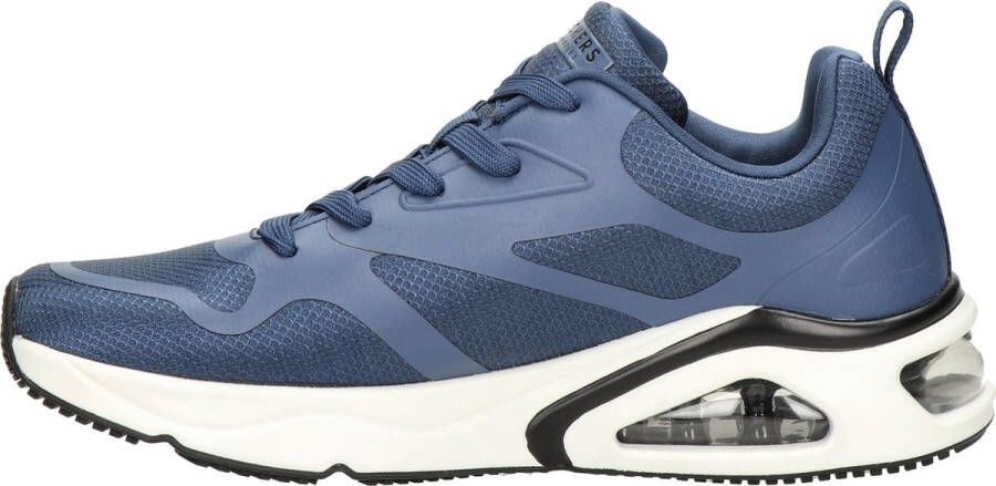 Skechers Tres-Air Uno heren sneaker Blauw