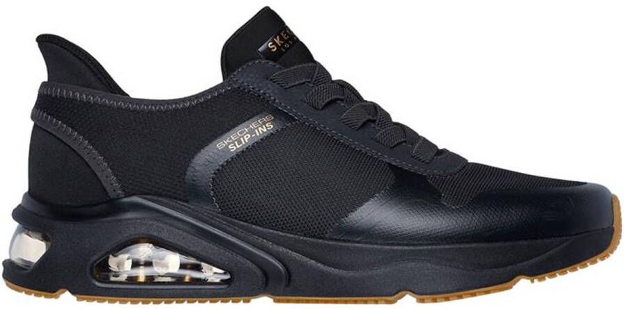 Skechers Tres-Air Uno Necessairy Com Heren Sneakers Zwart