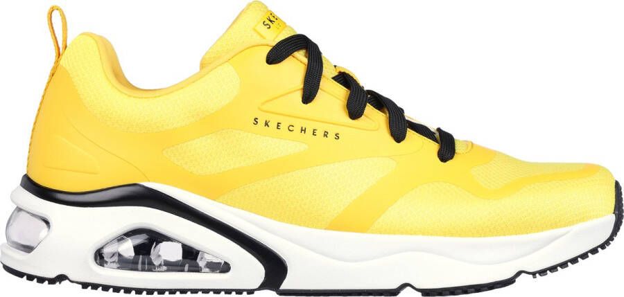 Skechers Tres-Air Uno -Revolution-Airy Heren Sneakers Geel