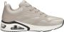 Skechers Tres-Air Uno -Revolution-Airy Heren Sneakers Beige - Thumbnail 7