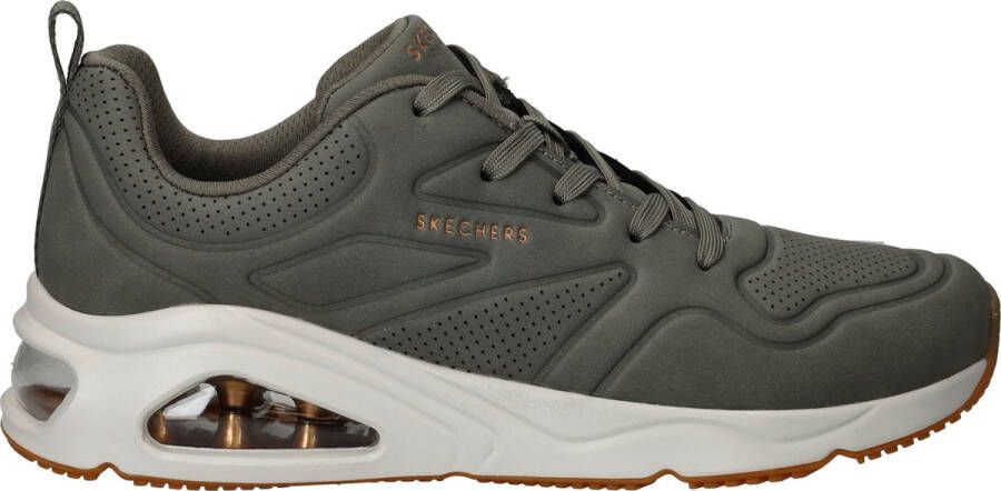 Skechers Sneakers TRES-AIR UNO Vrijetijdsschoen lage schoen veterschoen met air-cooled memory foam