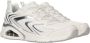Skechers Trendy witte Airy sneakers met metallic accenten Wit Dames - Thumbnail 13