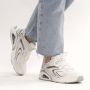 Skechers Trendy witte Airy sneakers met metallic accenten Wit Dames - Thumbnail 12