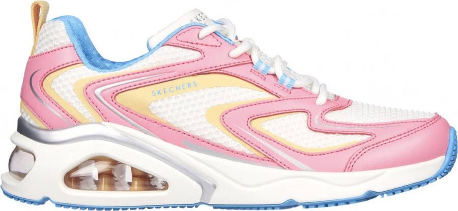 Skechers Tres-Air Uno Extraordin-Airy 177427 WPK Wit Roze - Foto 3