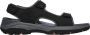 Skechers Comfortabele herensandaal met Luxefoam-voetbed Black Heren - Thumbnail 1