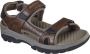 Skechers Relaxed-Fit Tresmen-Hirano heren sandaal Bruin - Thumbnail 1