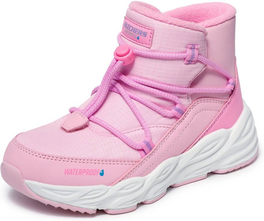 Skechers Turbo Tread-Winter Storm kinder winterlaarzen sneaker 303492L roze