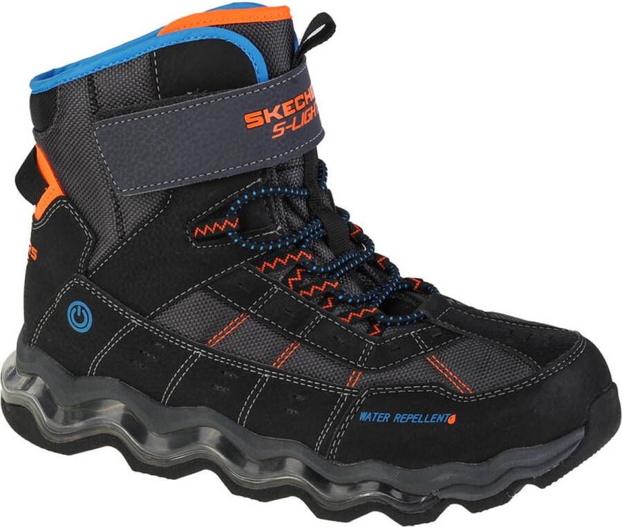 Skechers Turbowave-Polar Rush 90737L-BKCC voor een jongen Zwart Laarzen Sneeuw laarzen