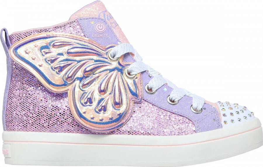 Skechers Twi-Lites 2.0-Butterfly Wishe Meisjes Sneakers Lila; Multicolour