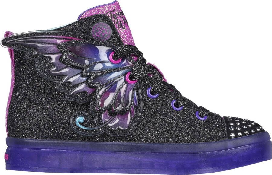 Skechers Twi-Lites 2.0 Twinkle Wishe Sneakers Zwart Multicolour