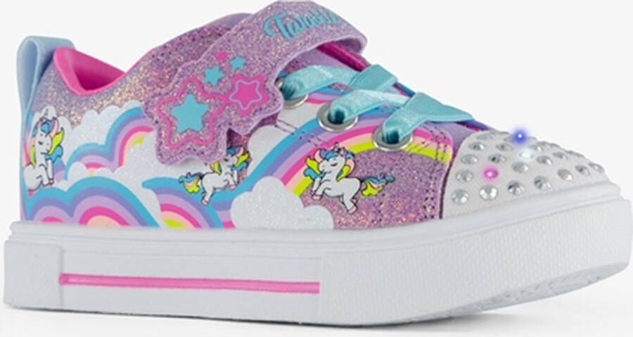 Skechers Twinkle Sparks Jumpin' Clou Meisjes Sneakers Paars;Multicolour - Foto 1