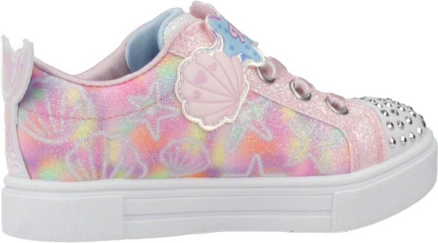 Skechers Twinkle Sparks Underwater M Meisjes Sneakers Roze